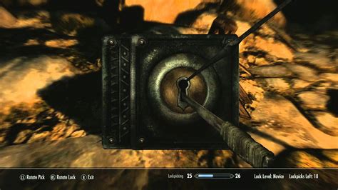 lockpicking skyrim|How to level Lockpicking to 100 (BEST METHOD BY FAR) :。